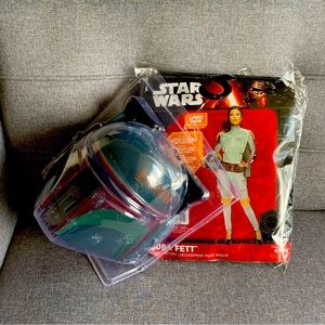NEW Disney Star Wars Boba Fett Female Adult Bodysuit Costume
